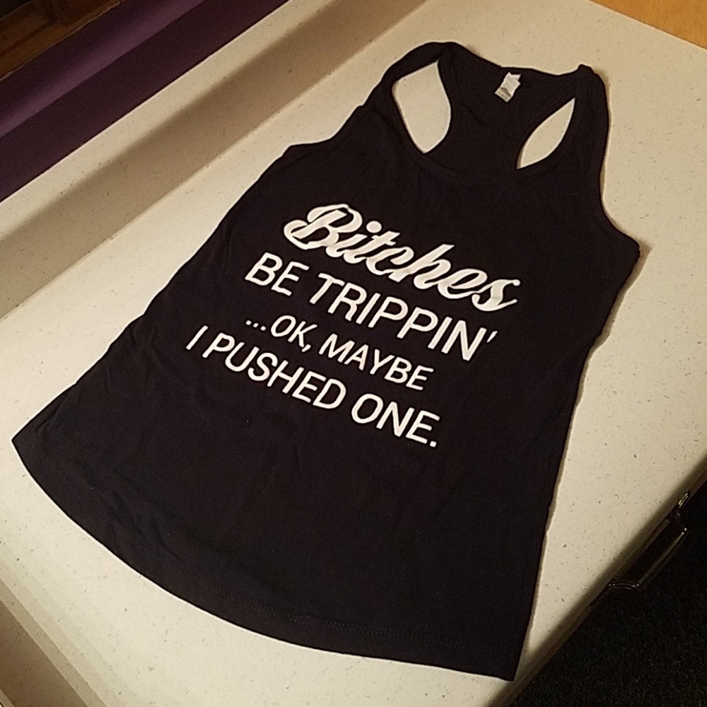 NWOT Graphic Racerback